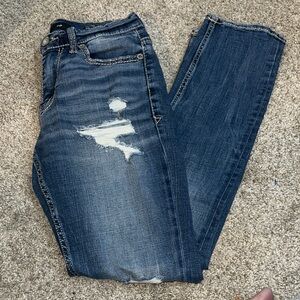 BKE Distressed Alec Jeans